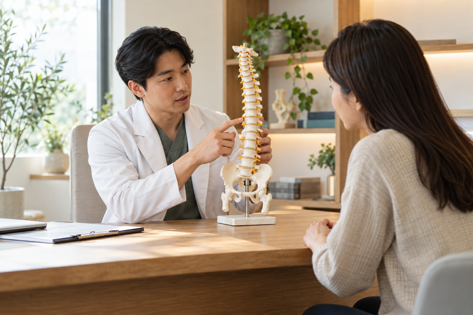 나주 허리통증 한의원 — 허리 상담 자료에 관한 AI 설명용 이미지