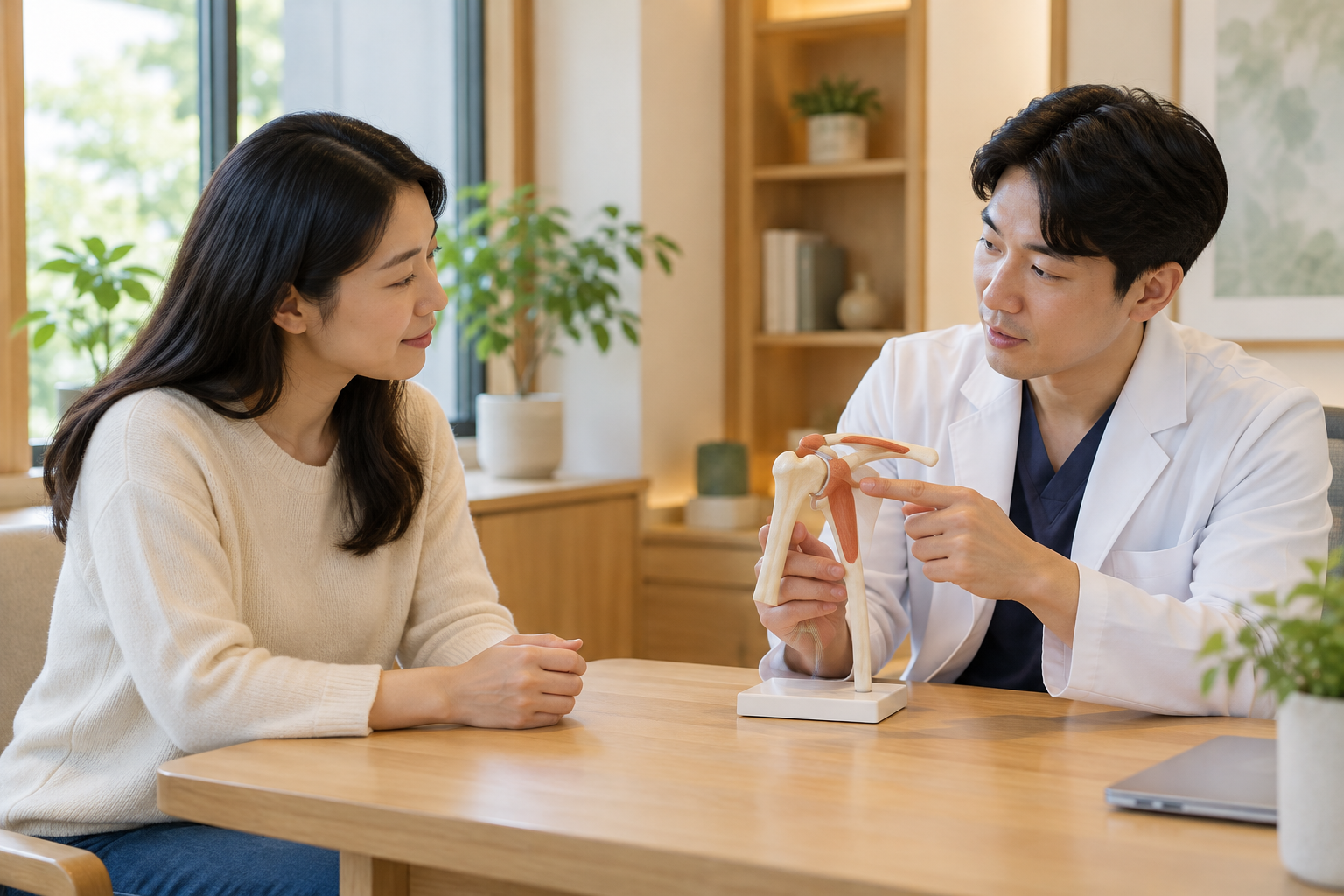 나주 어깨통증 한의원 — 어깨 상담에 관한 AI 설명용 이미지